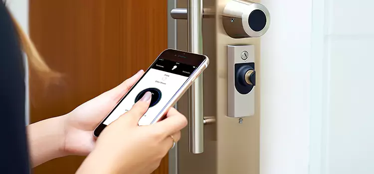 Keypad Door Lock Installation Delson