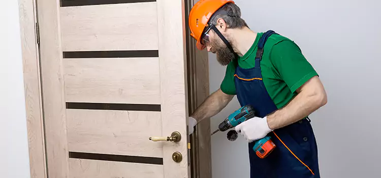 Replace Internal Door Handle with Lock Delson